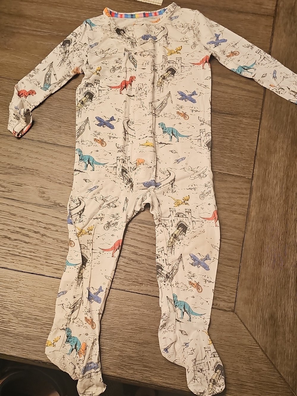 Magnetic Me- One Piece Dinosaur Pajamas